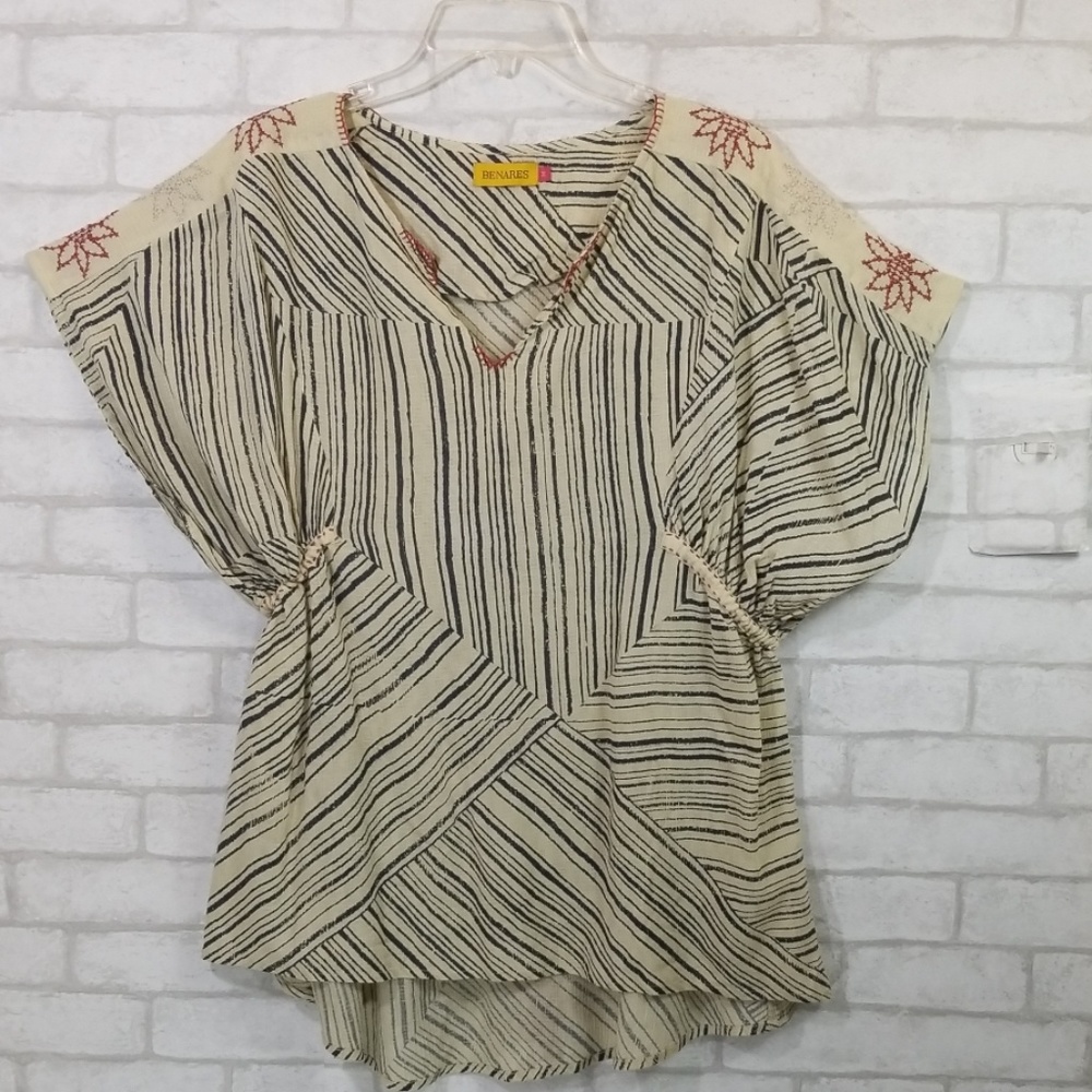 Benares Embroidered blouse size M